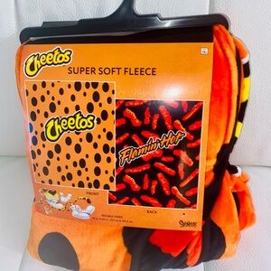 Cheetos Super Soft Fleece REVERSIBLE Blanket